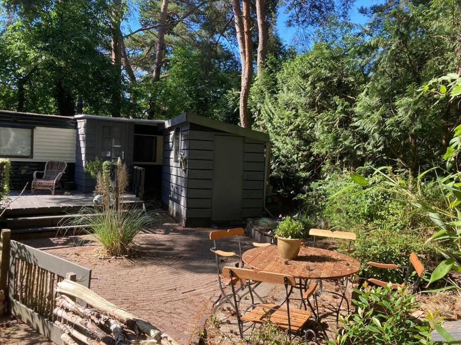 Sfeervol Chalet In Het Bos Nunspeet Εξωτερικό φωτογραφία